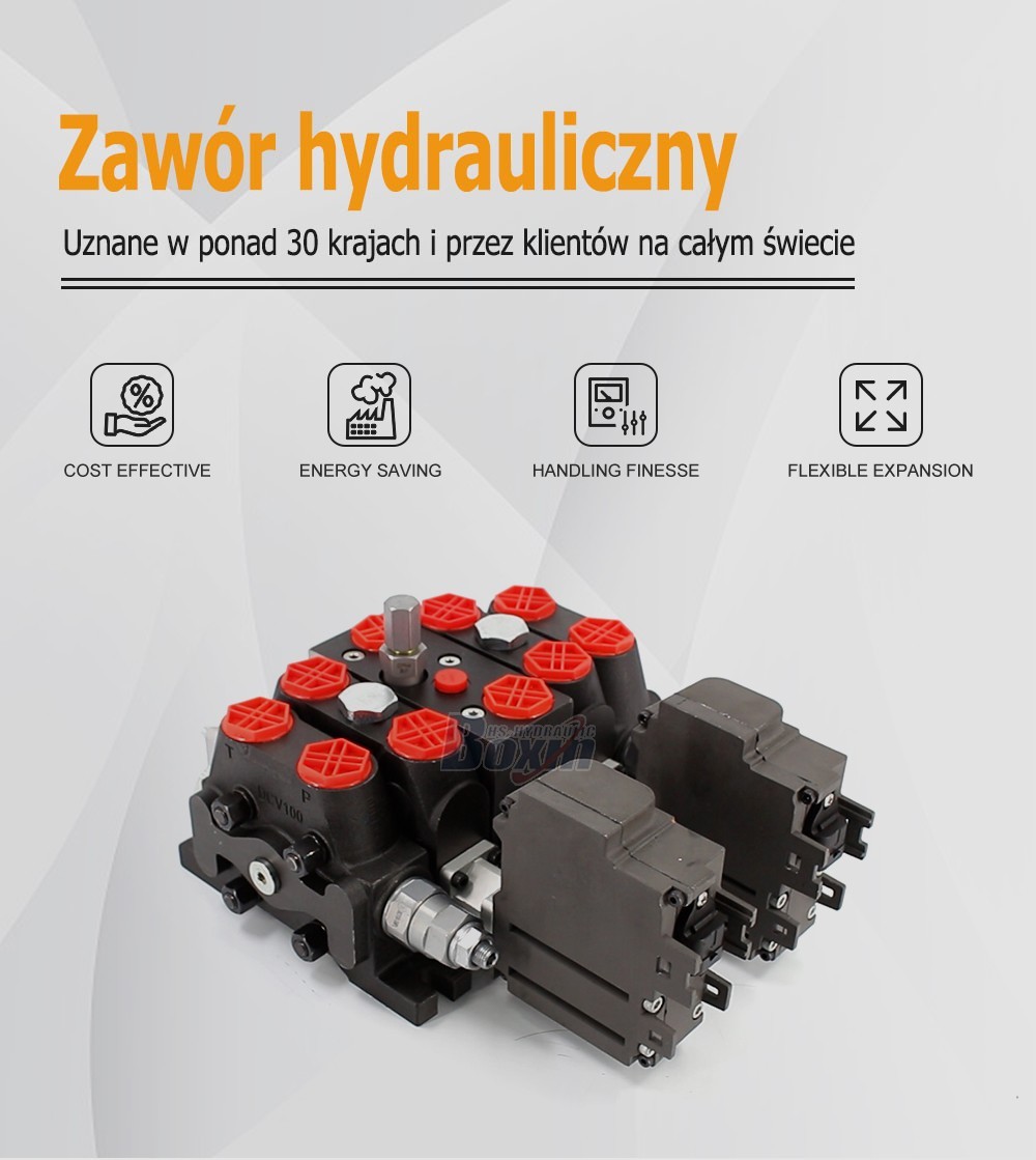 DCV100EMA-YT-JYT-J-K 2 Spool Sectional Directional Valve for Industrial Machinery
